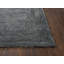 Tapis gris foncé en laine touffeté à la main Phan-25130277