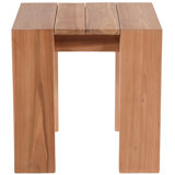 Rectangular Teak Outdoor Side Table