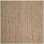 Tapis tissé à la main en jute/sisal naturel/ivoire Alda-25297929