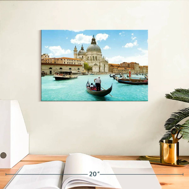 Bateaux Ravi Grand Canal, H 8 po x l 12 po