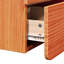 Bedside Table 2 Pcs 39 X 34 X 33 Cm Solid Pinewood-1491534036