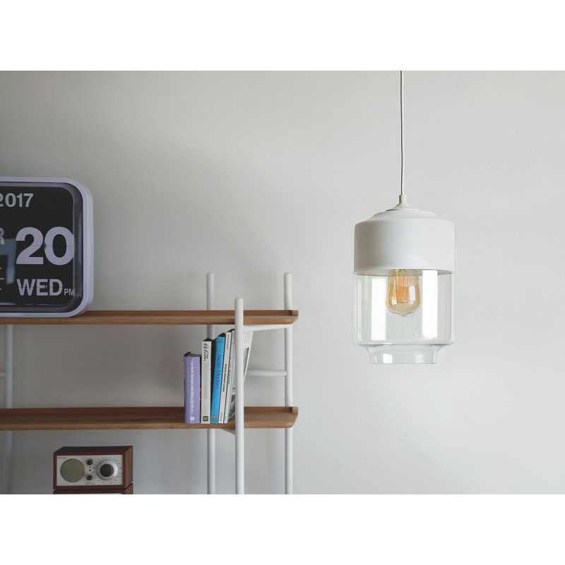 Jurado 1 - Light Jar Pendant, White