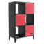 X Rocker Mesh-Tek Tall 6 Cube Unit - Storage Unit