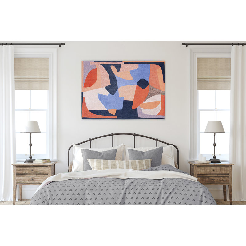 Abstract Recycled P.E.T Area Rug, Rectangle 140 x 200cm