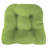 19" x 19" Contoured Outdoor Wicker Seat Cushion-197196123