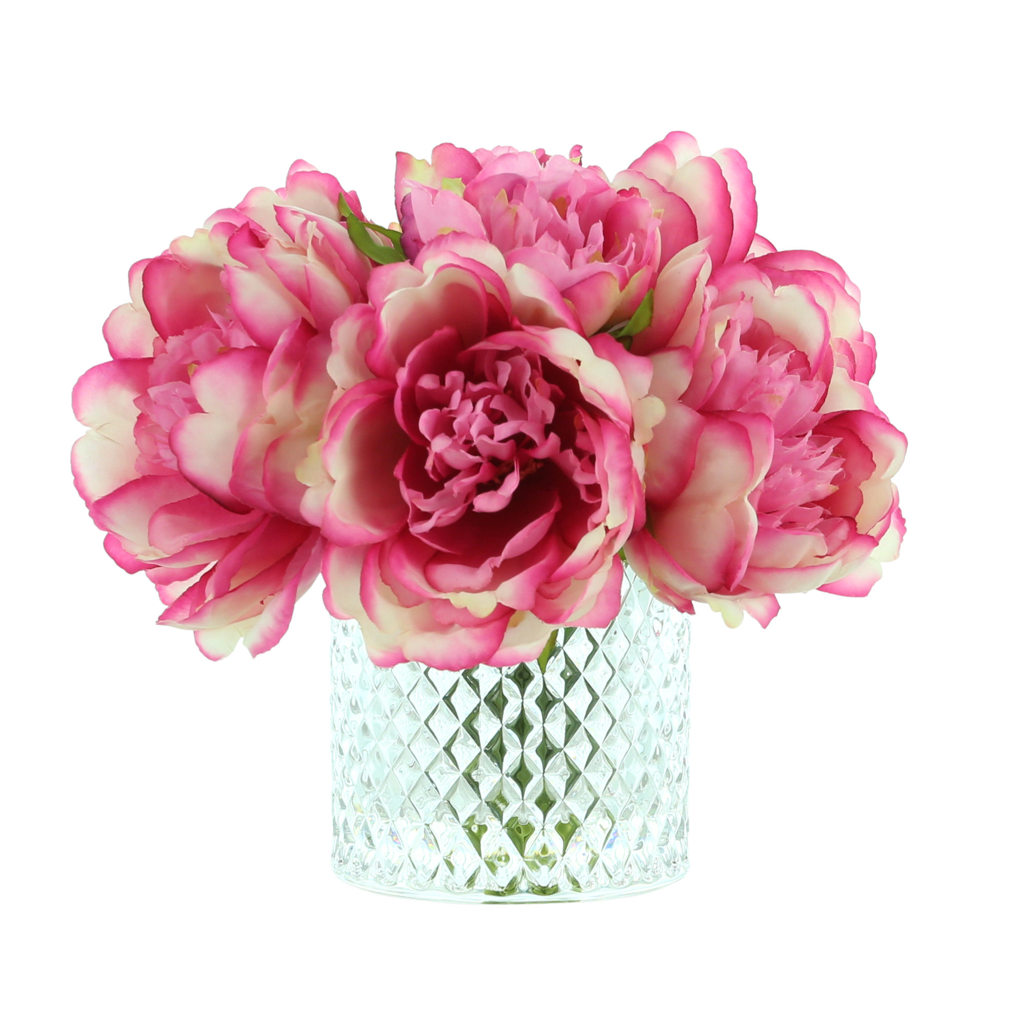 House of Hampton Lush Peony Centerpiece & Reviews Wayfair