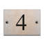 Chebanse 10cm H Stone House Number-2110075817-2107359024