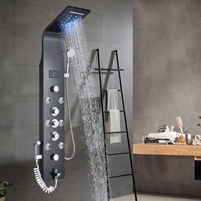 Trower Shower Tower Panel