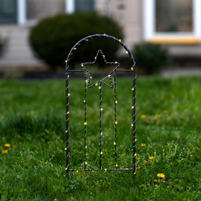 Mehvish 24" Metal Garden Trellis