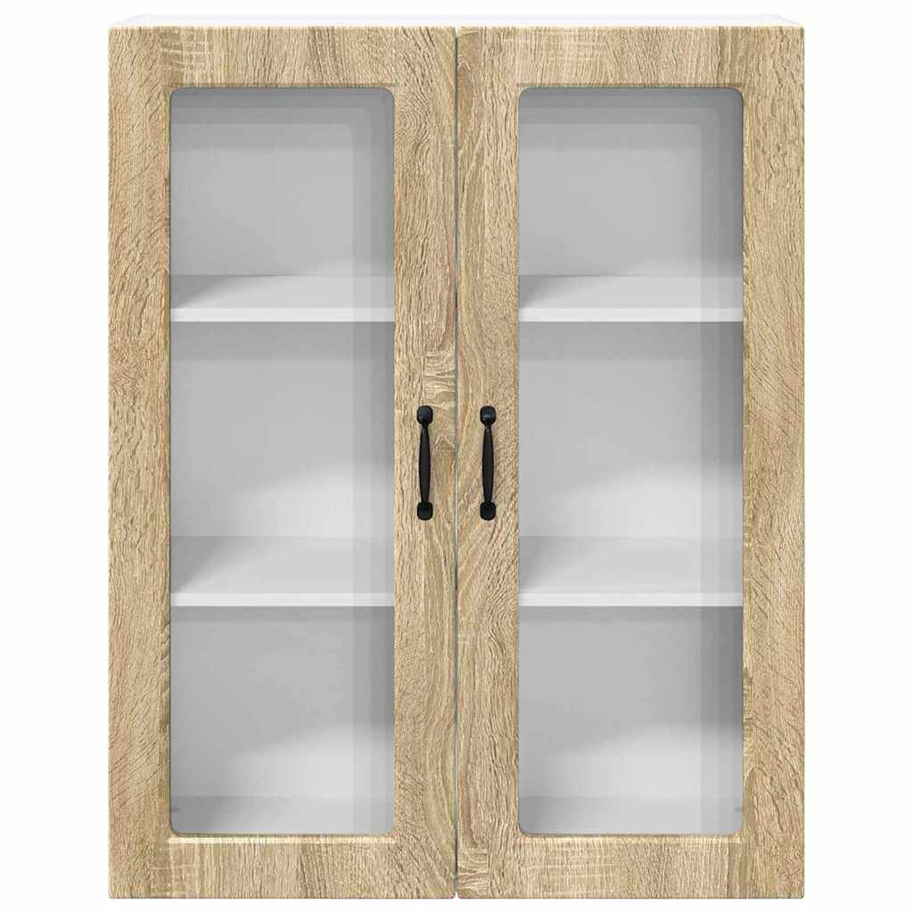 Vidaxl Kitchen Wall Cabinet Brown Oak 60 X 31 X 100 Cm Engineered Wood