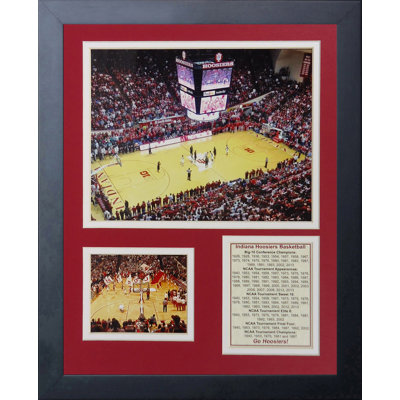 University of Indiana Assembly Hall Framed Memorabilia