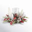 Holiday Lighted Forest Berry Candelabrum