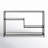 Candice 52'' Glass Top Console Table