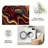 1PC Burgundy Gold Glitter Fluid Agate Swirl Pattern area rugs for Living Room, Soft, All seasons, Easy-maintain, Washable Indoor mat, Farmhouse suitable for dining table, bedroom, entryway, kitchen, home office, backyard, Home Decor, Outdoor Decor.-1019637479