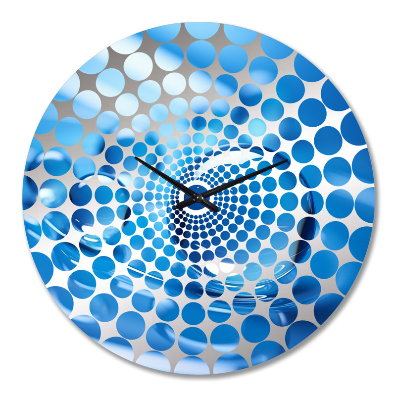 Englee - Horloge murale géométrique abstraite, Très grand