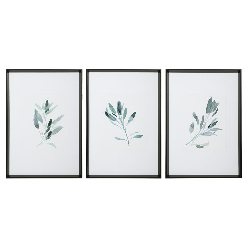 " Simple Sage " by Emma Scarvey 3 - Pieces