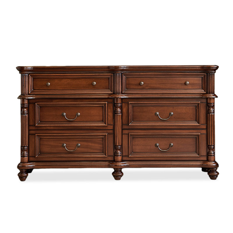 Armoire d'appoint en noyer massif