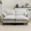 Canapé convertible combiné en U avec repose-pieds et rangement-1952597982