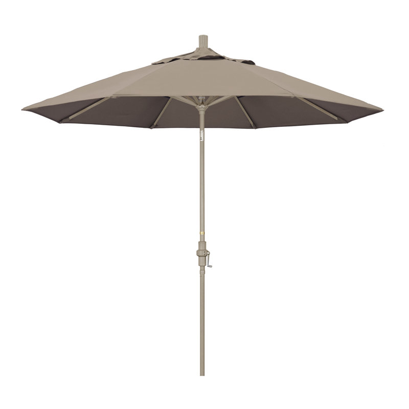 Parasol 9 'Market Sunbrella, Taupe