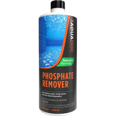 AquaDoc Pool Phosphat Remover - 32 oz - Décapant concentré pour ouverture et entretien de piscine - Fabriqué aux États-Unis
