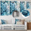 «Gradient Leaves Minimalisme Photo I - Leaves», art mural en métal traditionnel-74292538