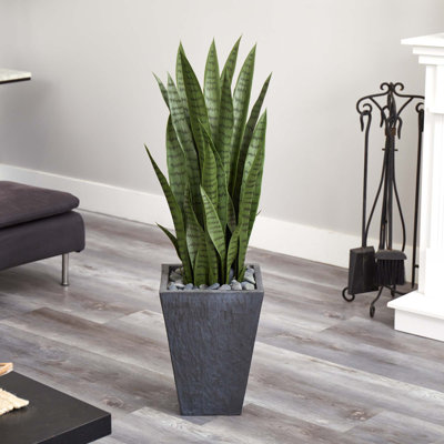 45 " H Faux Snake Plant Succulent
