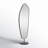 Hiya Iron Abstract Floor Mirror