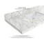 Flottant 84 po Roswell X P 22 po De salle de bain Quartz gris perle-101466543
