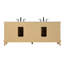 Meuble-lavabo double 84 po beige antique-1154615538