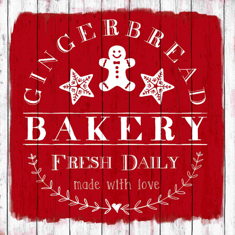 Boulangerie Gingerbread, L 20 po x H 20 po