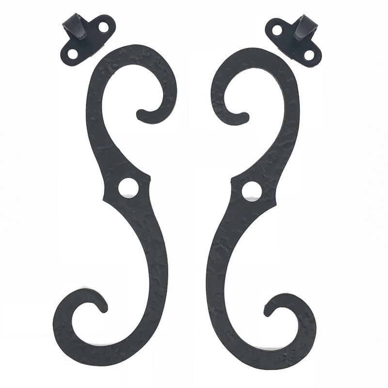Small S Shutter Holdback, Pair