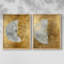 ABSTRACT Series CCxx - reproduction encadrée de qualité supérieure - prête à être accrochée - aucun clou requis - aucun clou requis-115743881-115743882