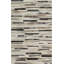 Trail Geometric Area Rug in Brown/Silver/Ivory-891466942