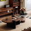 Table basse vintage en bois massif Vintage