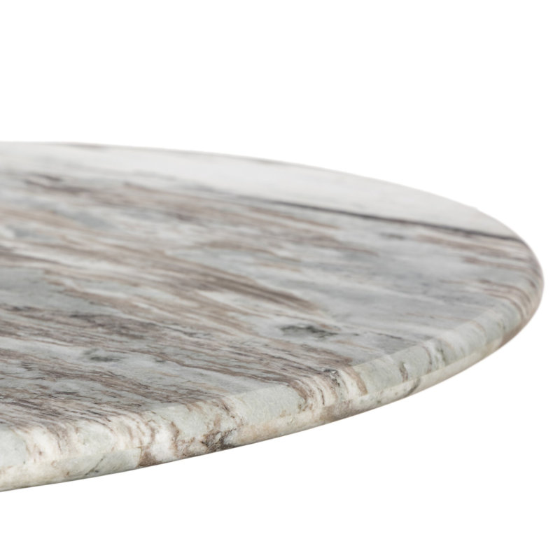 Figueroa Round Dining Table, 30" H x 60" W x 60" D, Sawar Marble