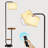 66.54" Tray Table Floor Lamp with Remote Control