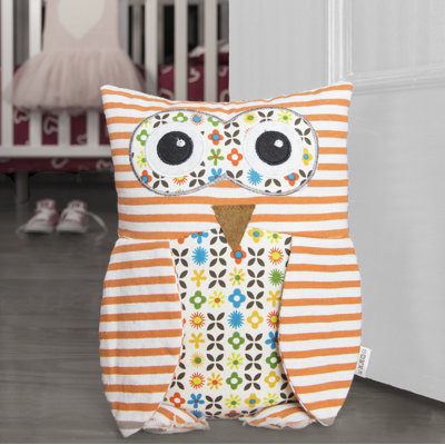 Butée de plancher pondérée en tissu hibou