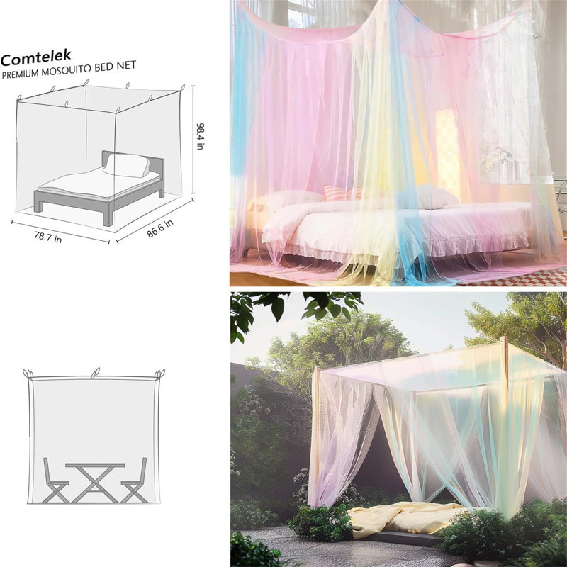 Aileena Polyester Bed Canopy