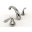 Mounting / Installation Required 2-handle Bathroom Faucet with Drain Assembly-45042342