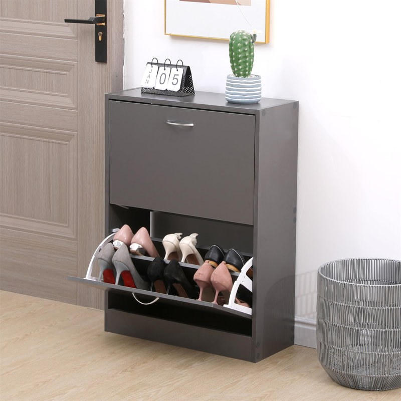 12 Pair Shoe Storage Cabinet