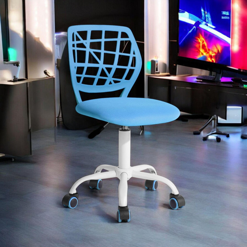 Modern Durable Gaming Chair, Blue
