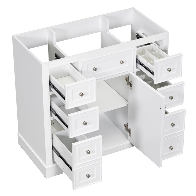 Meuble-lavabo 36 po sans lavabo, Blanc