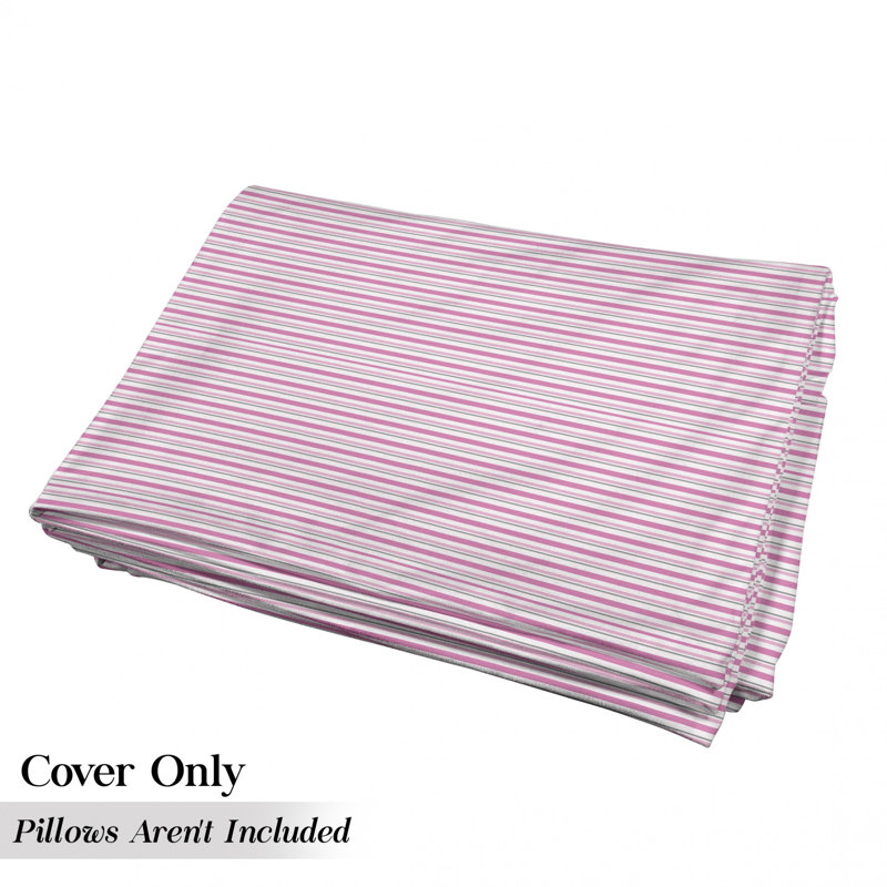 Housse de coussin d'extérieur Lines on Backdrop, H 2 po x l 36 po x P 88 po