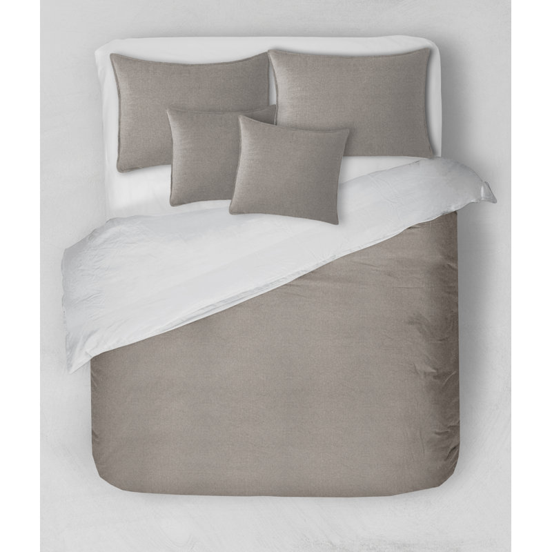 Ensemble de couvre-lit 3 pièces Aldon, Taupe
