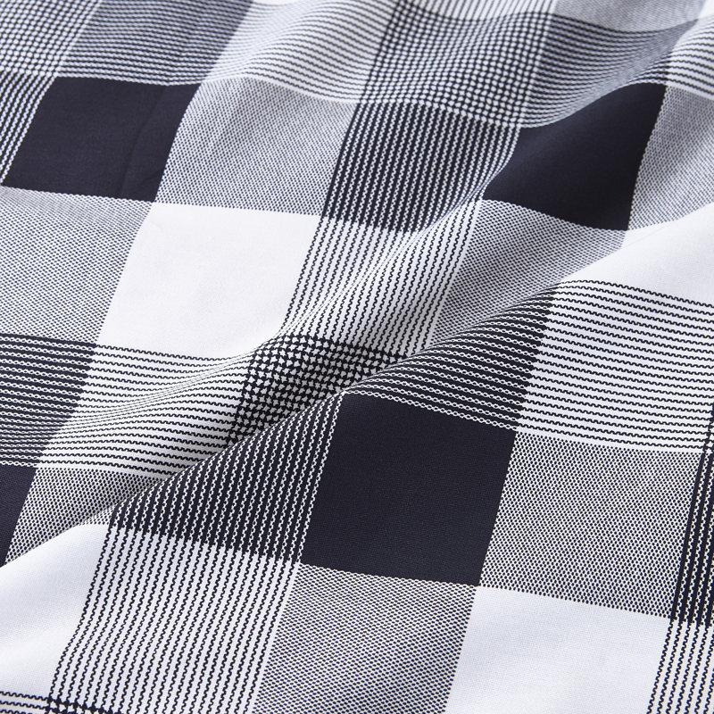 Quijada Satin Plaid Duvet Cover Set with Pillowcases, Super King - 2 Standard Pillowcases