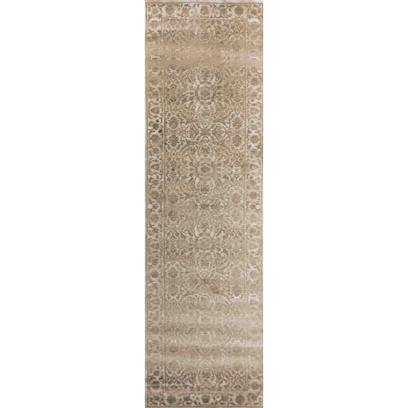 Tapis blanc os Pembroke Pines, Tapis de couloir 2 pi 2 po x 7 pi 7 po