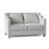 Abbey Fabric 60'' Reception Loveseat