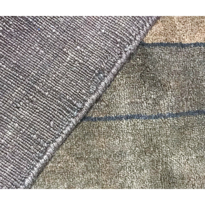 Hand-Knotted High-Quality Brown Area Rug