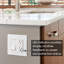 Ensemble de 5 prises de courant 15-15R Leviton SmartlockPro 15 ampères