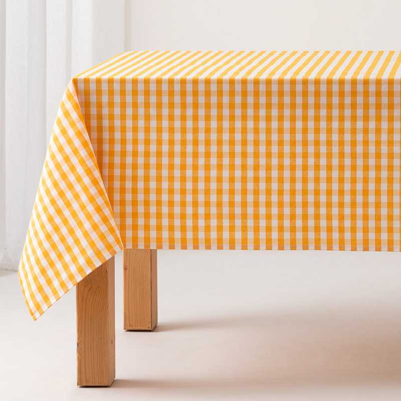 Kuehl Tablecloth, 140cm W x 240cm L, Yellow